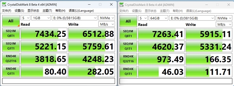 最强无缓存PCIe 4.0 SSD之一！长江存储致态TiPlus7100 4TB评测：满盘写入缓外2.3GB/s