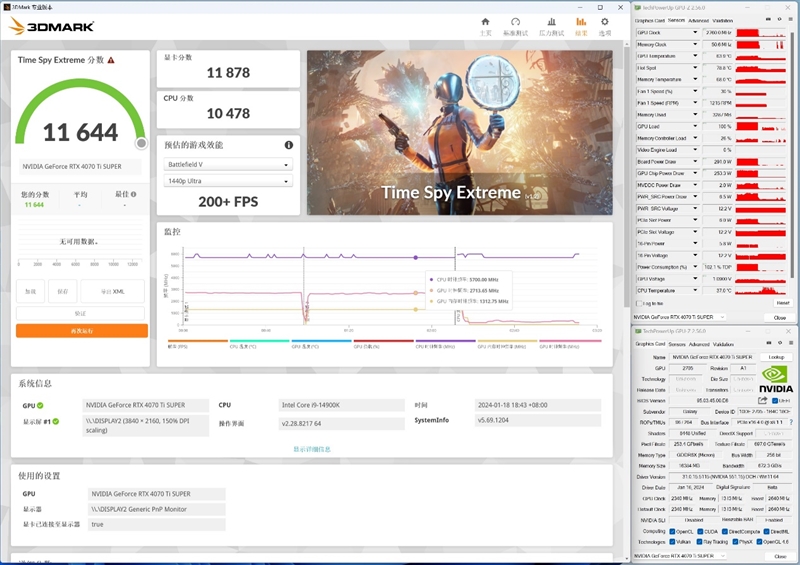 全方位战胜RTX 3090 Ti！NVIDIA RTX 4070 Ti SUPER首发评测