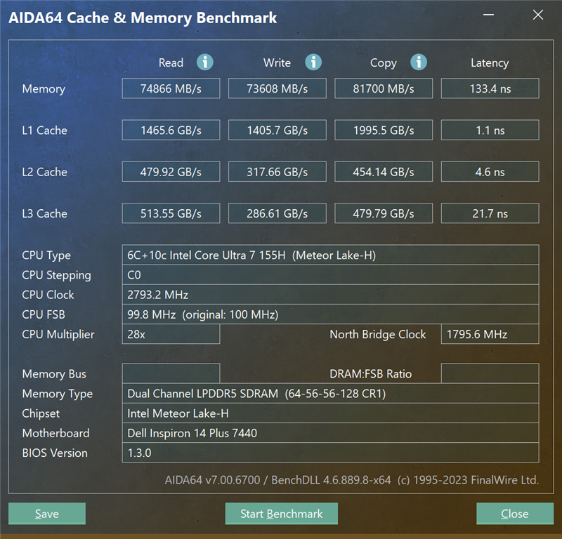 核显、续航都是王者！AI PC代表作戴尔灵越14 Plus 7440评测：酷睿Ultra 45W释放