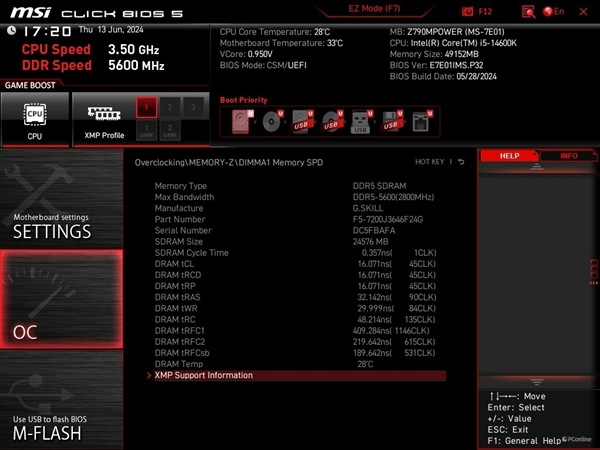 芝奇Trident Z5 Royal DDR5-7200 C36 48GB内存上手：性能猛如虎